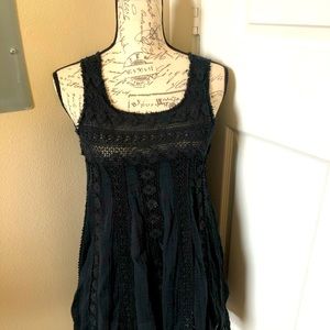 Mesh and Lace free people dress size XS.